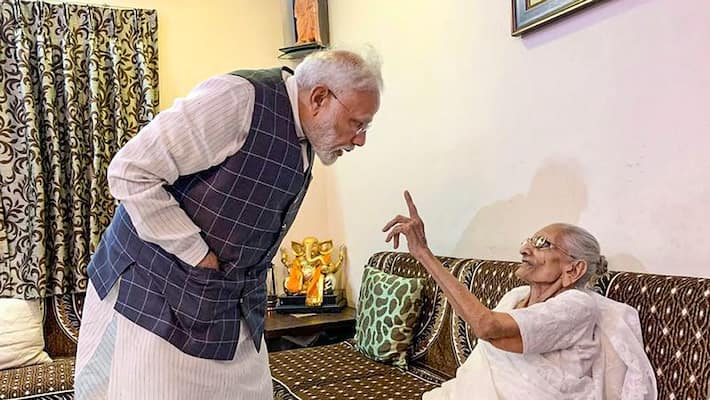 Hiraben Damodardas Modi: 'Simple yet extraordinary' Hiraben Damodardas Modi: 'Simple yet extraordinary'