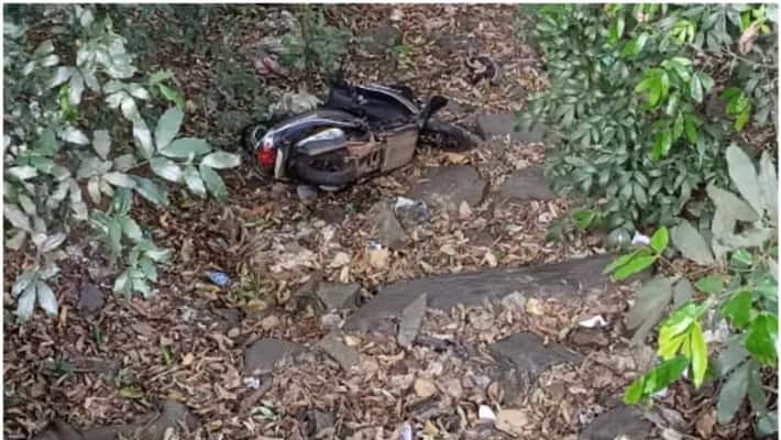 youngster threw his bike canal because no money for a petrol youngster threw his bike canal because no money for a petrol