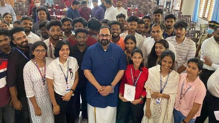 India digital economy creates opportunities of new jobs and entrepreneurships says Minister rajeev chandrasekhar in Kerala ckm India digital economy creates opportunities of new jobs and entrepreneurships says Minister rajeev chandrasekhar in Kerala ckm