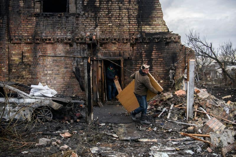Russia Ukraine war: Sirens wail in Kyiv as city hit by drone attack