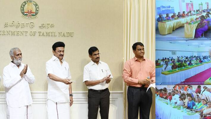 cm mk stalin expanded the annadanam scheme under Hindu Religious Charitable Endowments Department cm mk stalin expanded the annadanam scheme under Hindu Religious Charitable Endowments Department