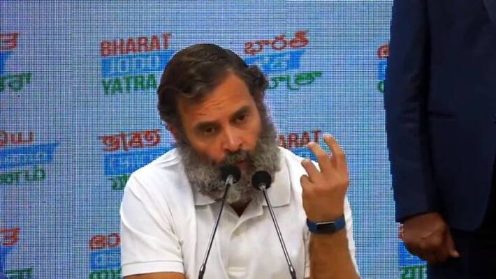 Rahul Gandhi wants India to surrender before China BJP slams Congress AJR Rahul Gandhi wants India to surrender before China BJP slams Congress AJR