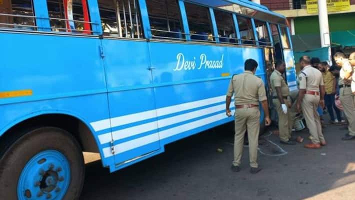 RTC conductor committed suicide by hanging himself in the bus - bsb