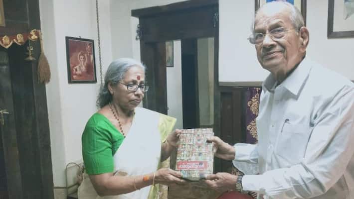 Poet S Rameshan Nair s last wish fulfilled by his wife Poet S Rameshan Nair s last wish fulfilled by his wife