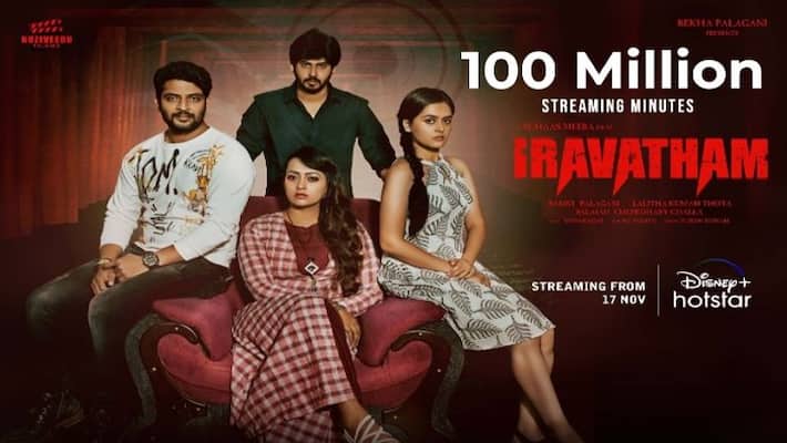 Actress Ester Noronha Iravataham movie got 100 millions Streaming minutes in OTT! Actress Ester Noronha Iravataham movie got 100 millions Streaming minutes in OTT!