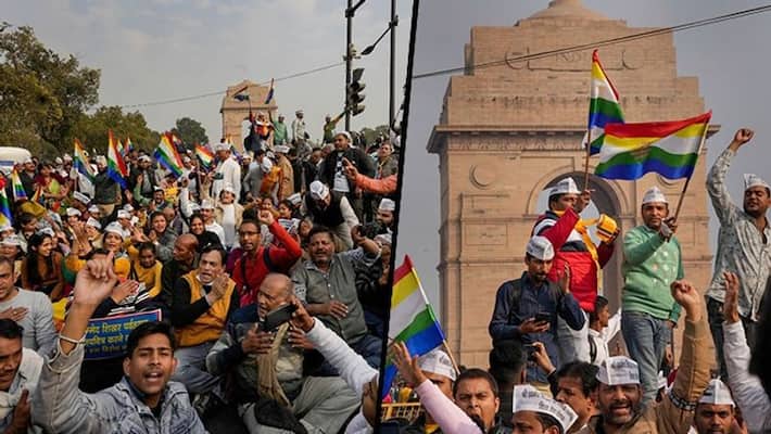 Jain community hold massive protest in Delhi over J'khand govt decision on Sameed Shikharji - adt Jain community hold massive protest in Delhi over J'khand govt decision on Sameed Shikharji - adt