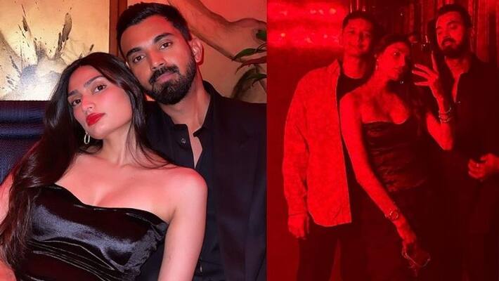 KL Rahul celebrates new year 2023 party with his lover Bollywood actress Athiya Shetty KL Rahul celebrates new year 2023 party with his lover Bollywood actress Athiya Shetty