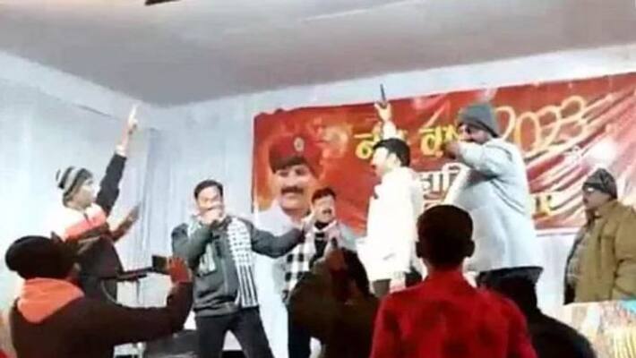 MP Congress MLA brandishes revolver at New Year party in Kotma MP Congress MLA brandishes revolver at New Year party in Kotma