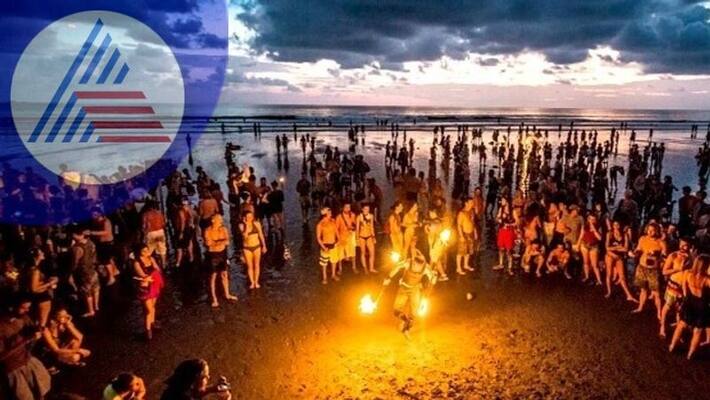 New year celebration One and a half lakh tourists visit gokarna rav New year celebration One and a half lakh tourists visit gokarna rav