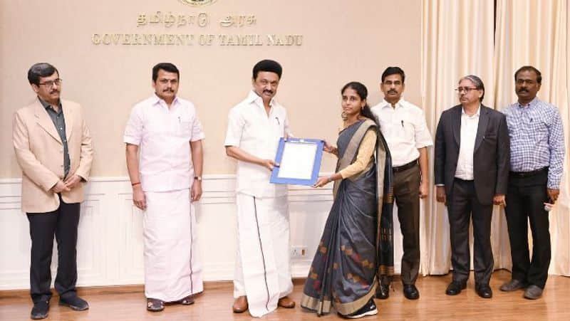 Chief Minister MK Stalin issued appointment orders on compassionate basis to heirs