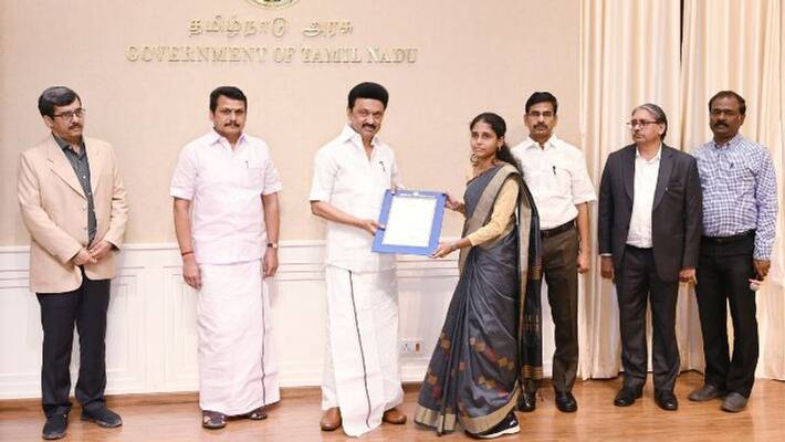 Chief Minister MK Stalin issued appointment orders on compassionate basis to heirs Chief Minister MK Stalin issued appointment orders on compassionate basis to heirs