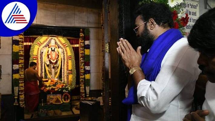 Minister Sriramulu Had Darshan of Banashankari Devi at Badami in Bagalkot grg Minister Sriramulu Had Darshan of Banashankari Devi at Badami in Bagalkot grg