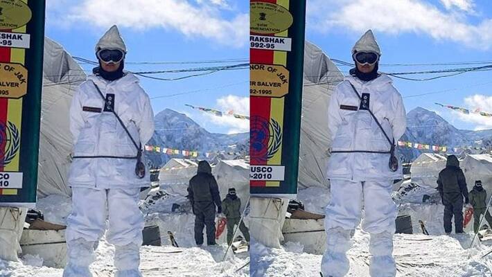 First time woman officer appointed to Siachen Shiva chouhan appointed to Kumar post akb First time woman officer appointed to Siachen Shiva chouhan appointed to Kumar post akb