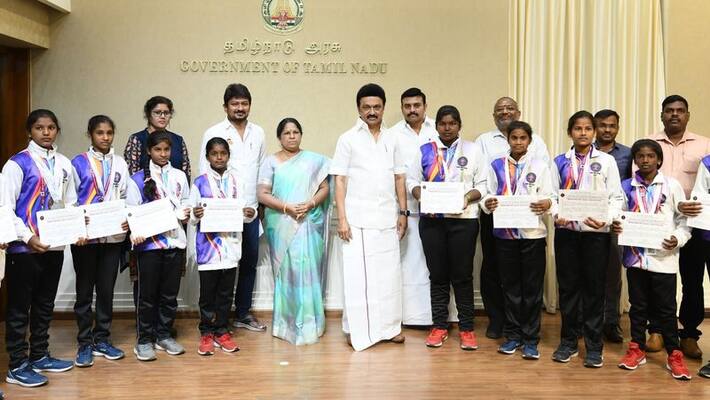 cm mk stalin greetings to tribal students who win a state level games in andhra cm mk stalin greetings to tribal students who win a state level games in andhra