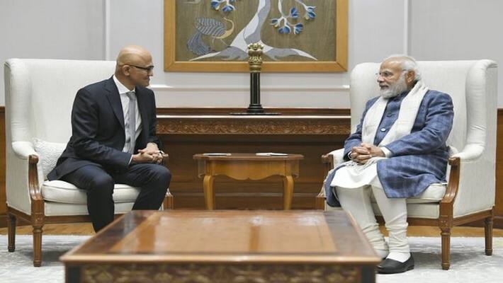 It was Insightful Microsoft CEO Satya Nadella after meeting PM Modi AJR It was Insightful Microsoft CEO Satya Nadella after meeting PM Modi AJR