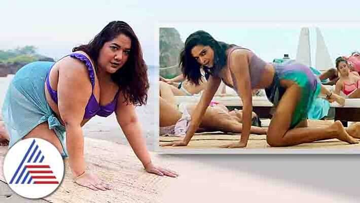 Plus size Girl danced Besharam Rang very attractively Vin Plus size Girl danced Besharam Rang very attractively Vin