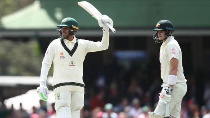 Usman Khawaja missed Double century due to Pat Cummins Declared innings Usman Khawaja missed Double century due to Pat Cummins Declared innings