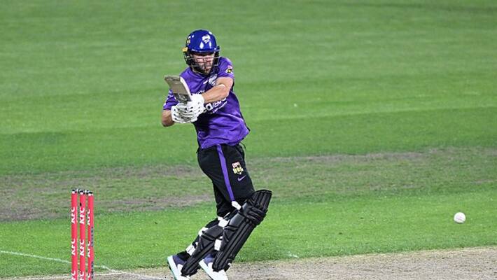 hobart hurricanes set tough target to adelaide strikers in big bash league match hobart hurricanes set tough target to adelaide strikers in big bash league match