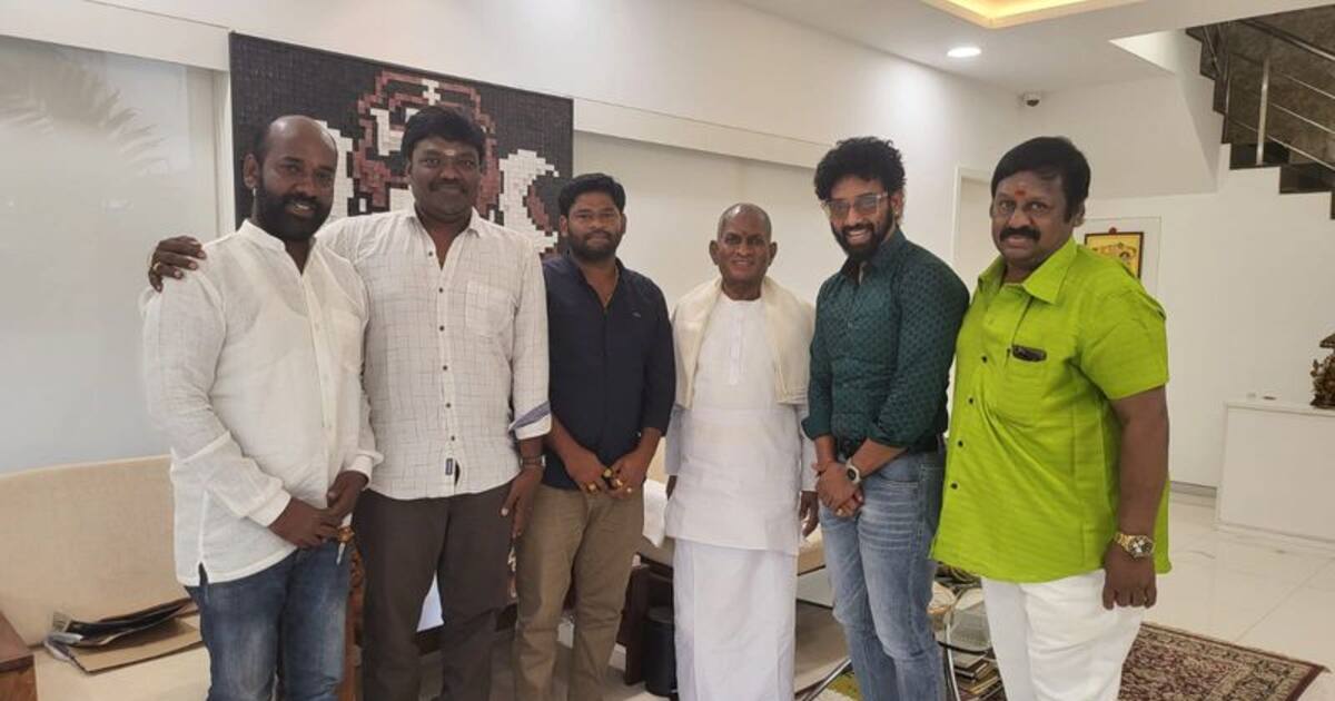 விறுவிறுப்படையும் ராமராஜன் ஹீரோவாக நடிக்கும் 'சாமானியன்' திரைப்படம்! திடீர் என இளையராஜாவுடன் சந்திப்பு!