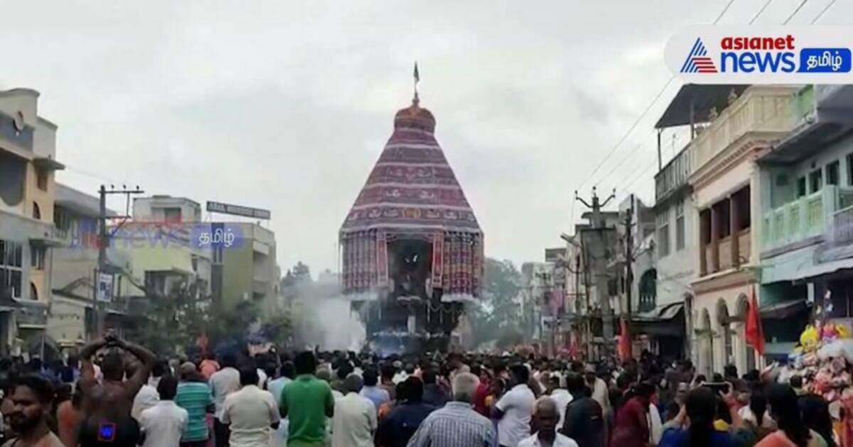 சிதம்பரம் நடராஜர் கோவிலில் ஆரூருத்ரா தேர் திருவிழா… பல்லாயிரக்கணக்கான பக்தர்கள் பங்கேற்று சாமி தரிசனம்!!