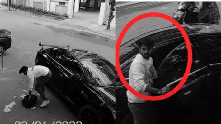 Bigg Boss 5 winner VJ Sunny shocking cctv video viral Bigg Boss 5 winner VJ Sunny shocking cctv video viral
