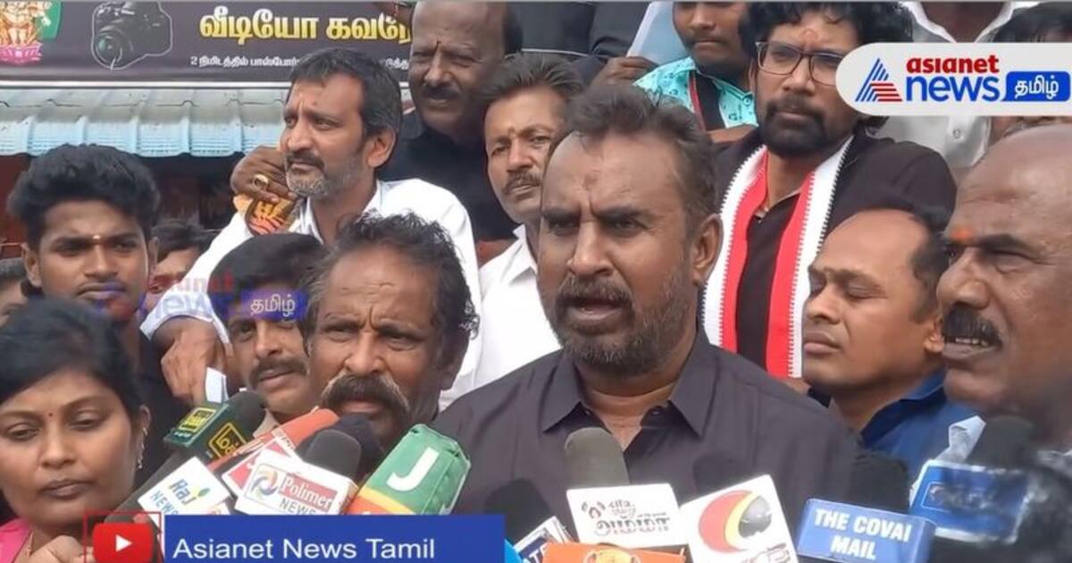 தைரியம் இருந்தால் திமுக தனித்து நிற்கட்டும்… சவால் விடுத்த எஸ்.பி.வேலுமணி!!