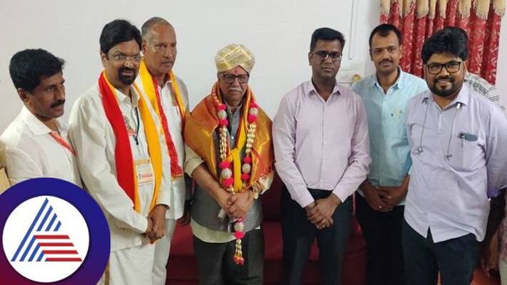 Haveri Kannada Sahitya Sammelana President Doddarangegowda Talks Over Karnataka grg Haveri Kannada Sahitya Sammelana President Doddarangegowda Talks Over Karnataka grg