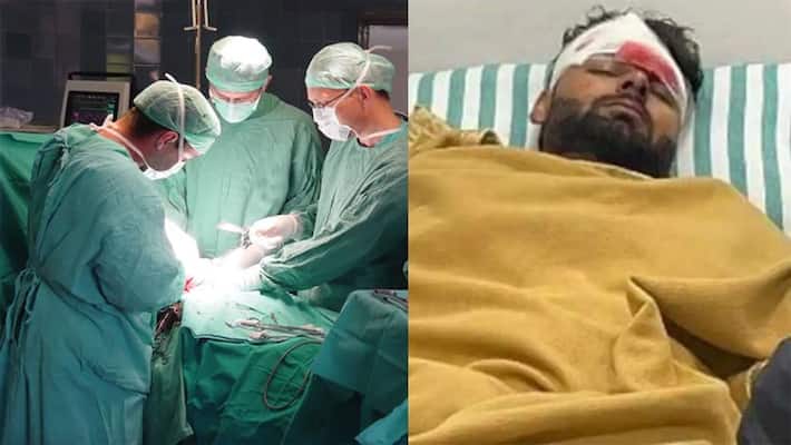 Team India Cricketer Rishabh Pant undergoes knee surgery kvn Team India Cricketer Rishabh Pant undergoes knee surgery kvn