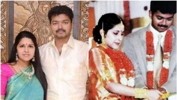 Thalapathy Vijay and his wife Sangeetha heading for divorce? sgk Thalapathy Vijay and his wife Sangeetha heading for divorce? sgk