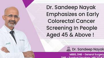 Dr. Sandeep Nayak emphasizes on early colorectal cancer screening in people aged 45& above!-vpn