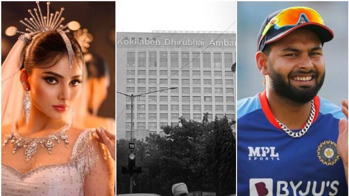 Bollywood actress Urvashi Rautela share Rishabh Pant Mumbai Hospital Picture in her Social media Bollywood actress Urvashi Rautela share Rishabh Pant Mumbai Hospital Picture in her Social media