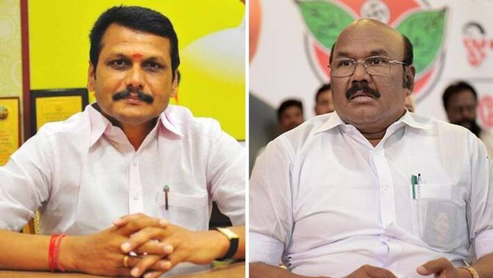 Minister senthil balaji challenge to admk jayakumar Minister senthil balaji challenge to admk jayakumar