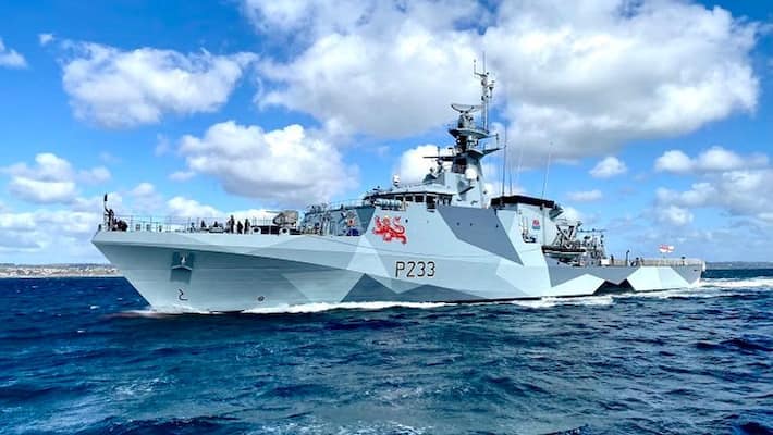 HMS Tamar conduct exercises with the Indian Navy in Indian Ocean Region HMS Tamar conduct exercises with the Indian Navy in Indian Ocean Region