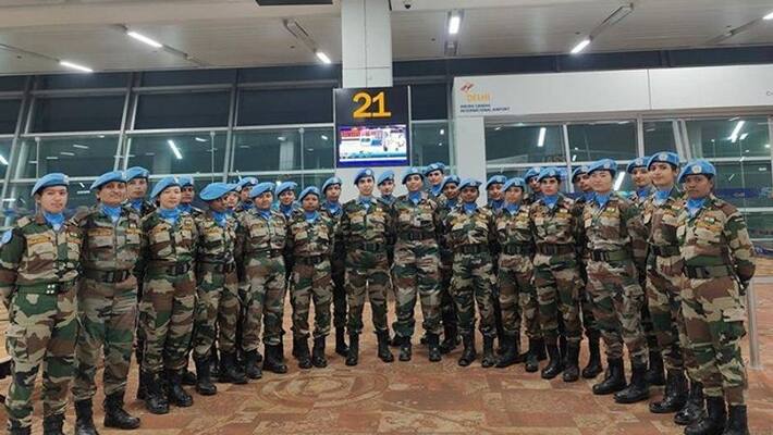 Matter of pride PM Modi hails Indian Army deployment of largest contingent of women peacekeepers gcw Matter of pride PM Modi hails Indian Army deployment of largest contingent of women peacekeepers gcw