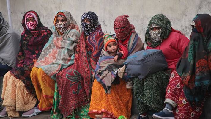 The ongoing cold wave in North India. Temperatures dropped to zero degrees in Rajasthan's Churu The ongoing cold wave in North India. Temperatures dropped to zero degrees in Rajasthan's Churu