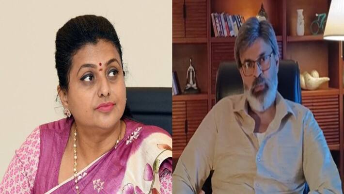 Mega Brother Nagababu Strong Counter To Minister RoJa Mega Brother Nagababu Strong Counter To Minister RoJa
