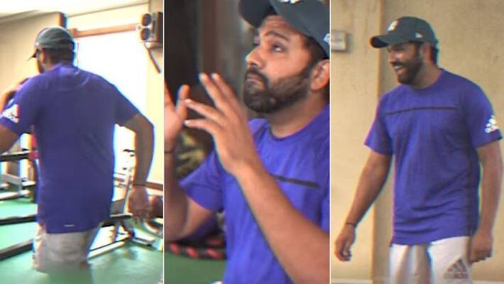 Rohit sharma dance moves during training session ahead of India vs Sri lanka ODI series ckm Rohit sharma dance moves during training session ahead of India vs Sri lanka ODI series ckm