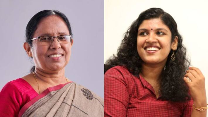 kk shailaja mla supports chintha jerome in salary controversy kk shailaja mla supports chintha jerome in salary controversy