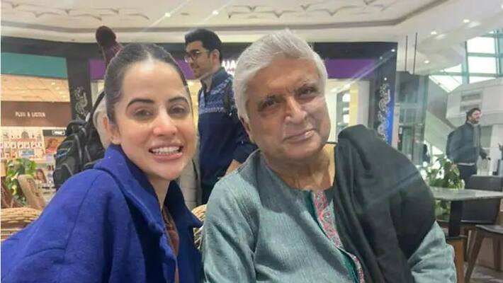 Finally met my grandfather': Urfi Javed jokes on meeting Javed Akhtar RBA Finally met my grandfather': Urfi Javed jokes on meeting Javed Akhtar RBA