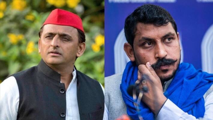 SP trying to make alliance with Bhim army SP trying to make alliance with Bhim army