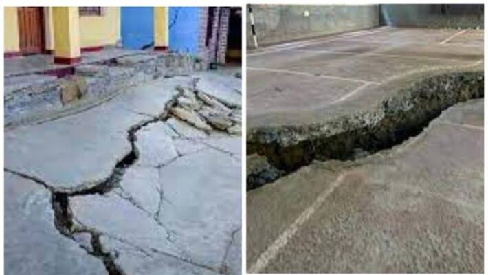 PM Modi speaks to Uttarakhand CM Dhami about joshimath sinking PM Modi speaks to Uttarakhand CM Dhami about joshimath sinking