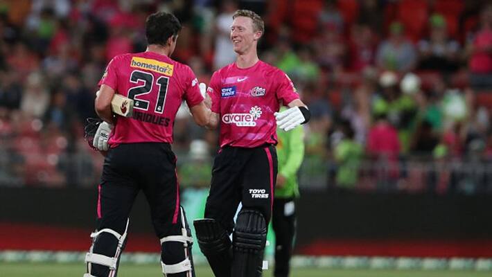 sydney sixers beat sydney thunder by 7 wickets in big bash league match sydney sixers beat sydney thunder by 7 wickets in big bash league match