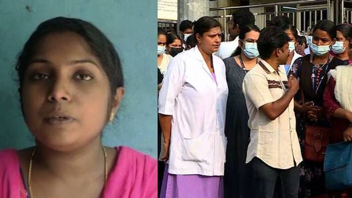 tvm medical college nurse about the attack she face from bystander tvm medical college nurse about the attack she face from bystander