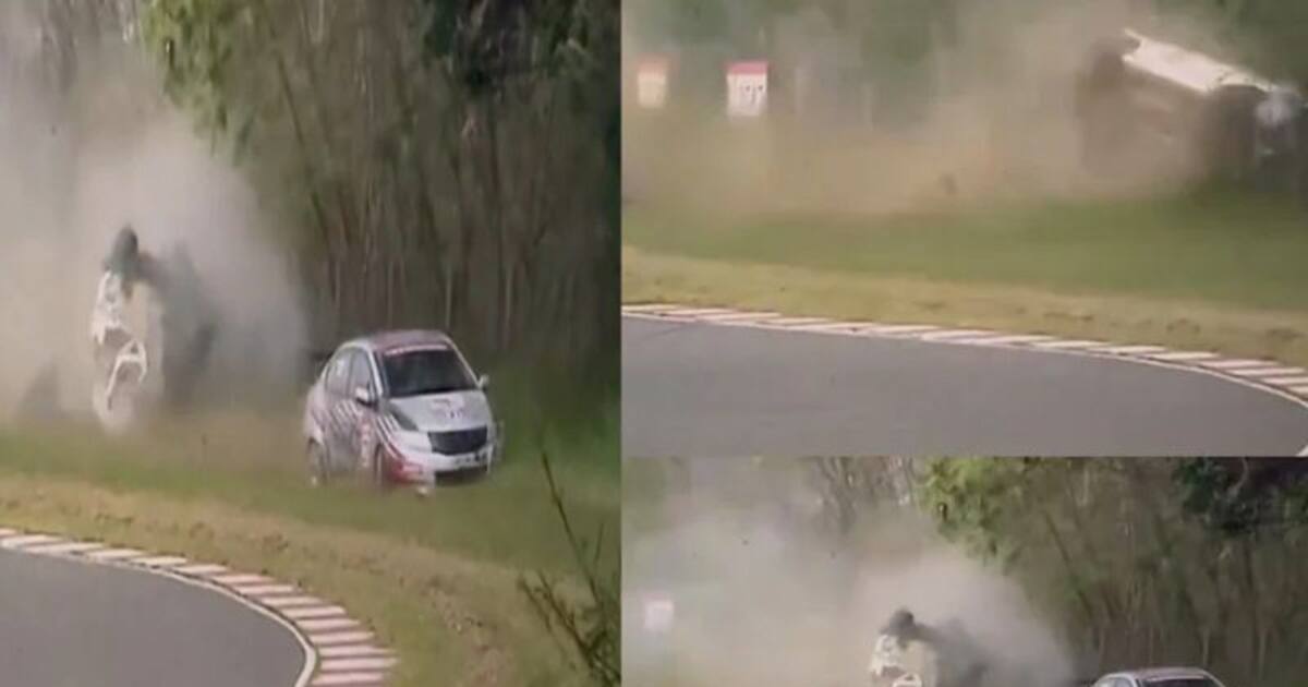 சென்னை கார் ரேசர் உயிரிழப்பு.. விபத்துக்கு இதுதான் காரணமா? வெளியான சிசிடிவி காட்சிகள்..!