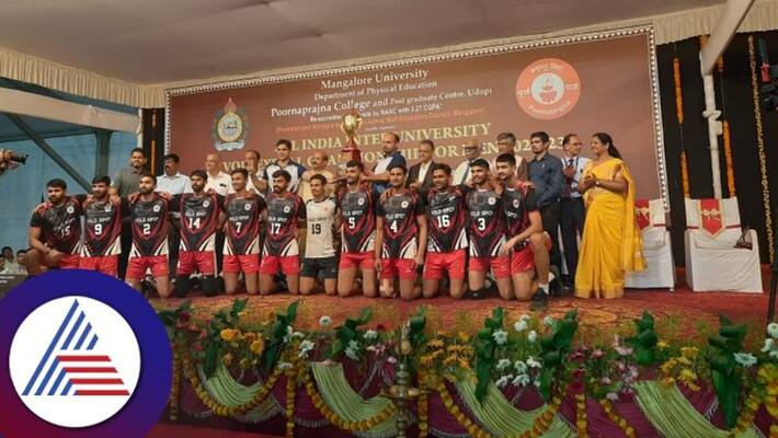haryana Kurukshetra University won All India Inter-University Volleyball tournament held at Udupi gow haryana Kurukshetra University won All India Inter-University Volleyball tournament held at Udupi gow