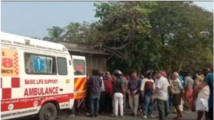 father and son critical condition in alappuzha accident father and son critical condition in alappuzha accident