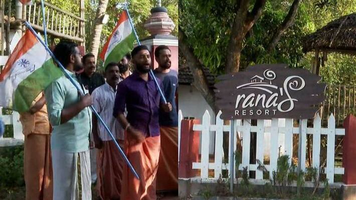 Praveen Rana resort closed by Youth Congress Praveen Rana resort closed by Youth Congress