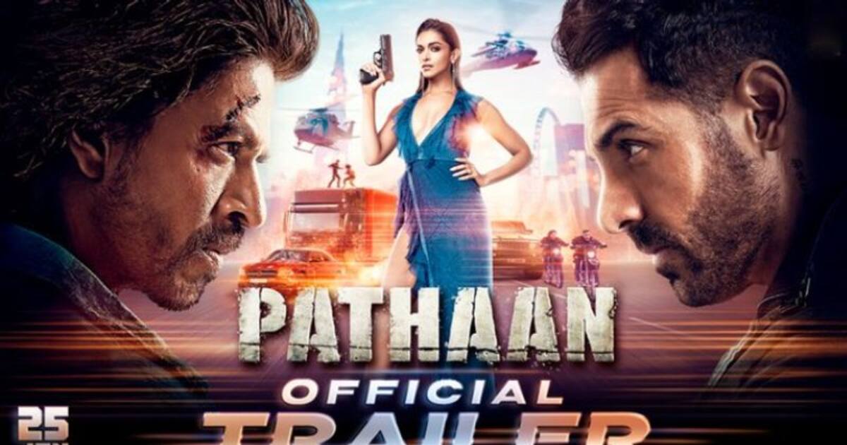 Pathaan Trailer : ஹாலிவுட் ரேஞ்சுக்கு மிரட்டலான ஆக்‌ஷன் காட்சிகளுடன்... வெளியானது ஷாருக்கானின் பதான் டிரைலர்