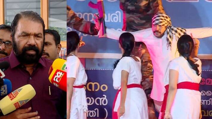 Minister seeks report on Kerala school kalolsavam welcome song row Minister seeks report on Kerala school kalolsavam welcome song row