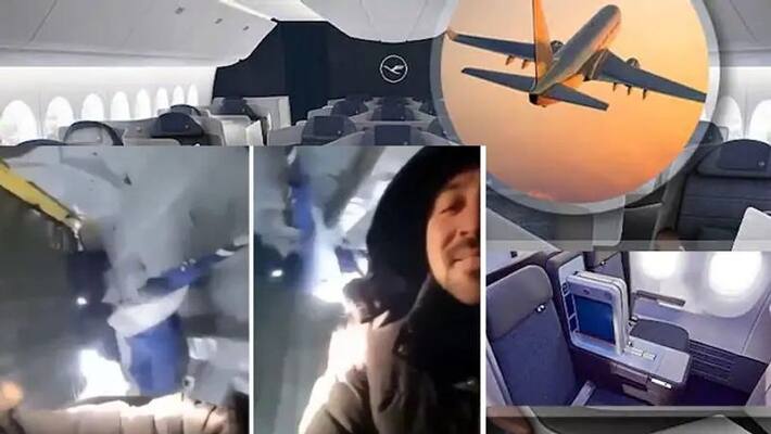 Plane door opened in midair passengers get Distraught akb Plane door opened in midair passengers get Distraught akb